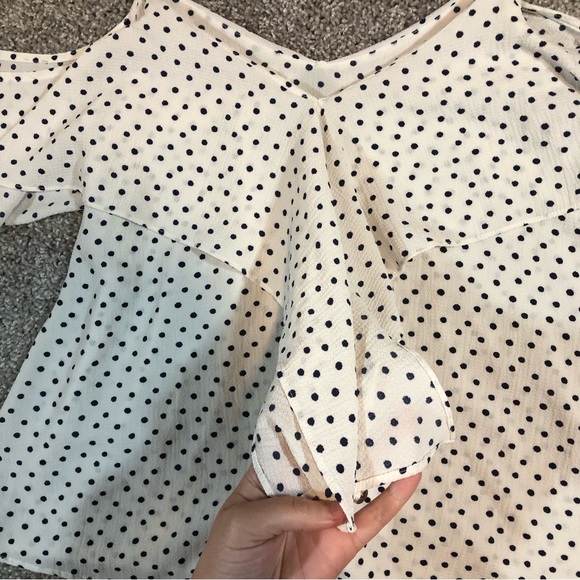 Soprano Polka Dot Blouse - Picture 2 of 5